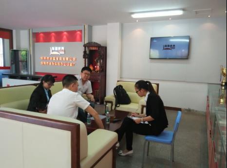 【深圳】2015年炎熱夏季客戶來訪，成就高品質(zhì)實業(yè)連盈