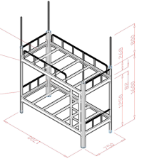 學(xué)生午休上下床