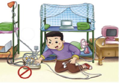 員工宿舍為什么不能亂拉電線