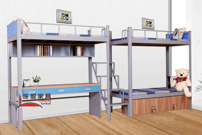 兩連體上下鋪床