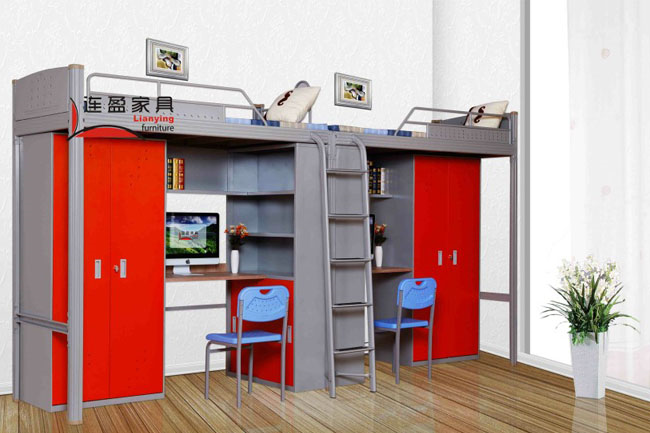 側(cè)梯公寓床